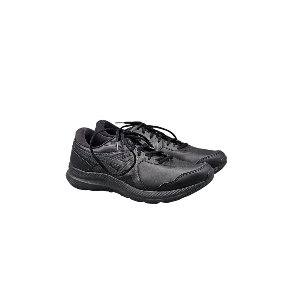 Asics Men's Size 10 US EUC Gel-Contend SL Black Athletic Walking Sneakers Shoes